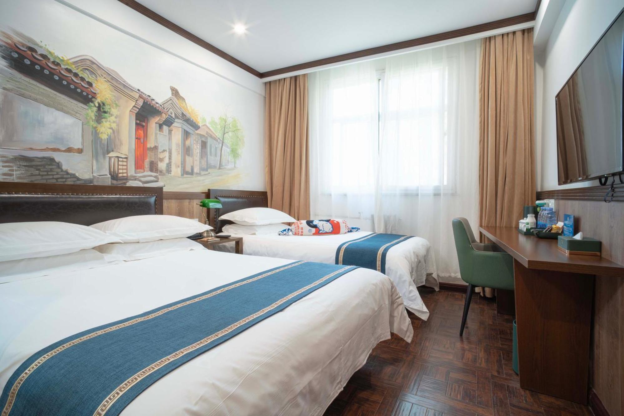 Nost Algia Hotel - Near Beijing Yonghe Lama Temple, Ghost Street, Beihai Park, Jingshan Park, Drum Tower, Houhai Bar Street, Tian'Anmen Square, Located In Beijing Traditional Hutongs, 5 Minutes Away From Subway, Free Laundry Serive Exterior foto