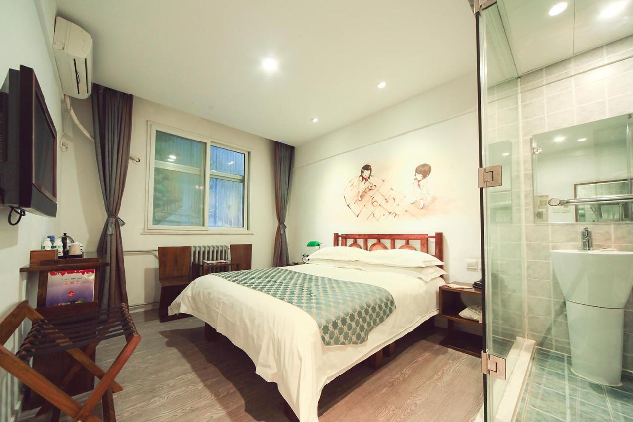 Nost Algia Hotel - Near Beijing Yonghe Lama Temple, Ghost Street, Beihai Park, Jingshan Park, Drum Tower, Houhai Bar Street, Tian'Anmen Square, Located In Beijing Traditional Hutongs, 5 Minutes Away From Subway, Free Laundry Serive Exterior foto